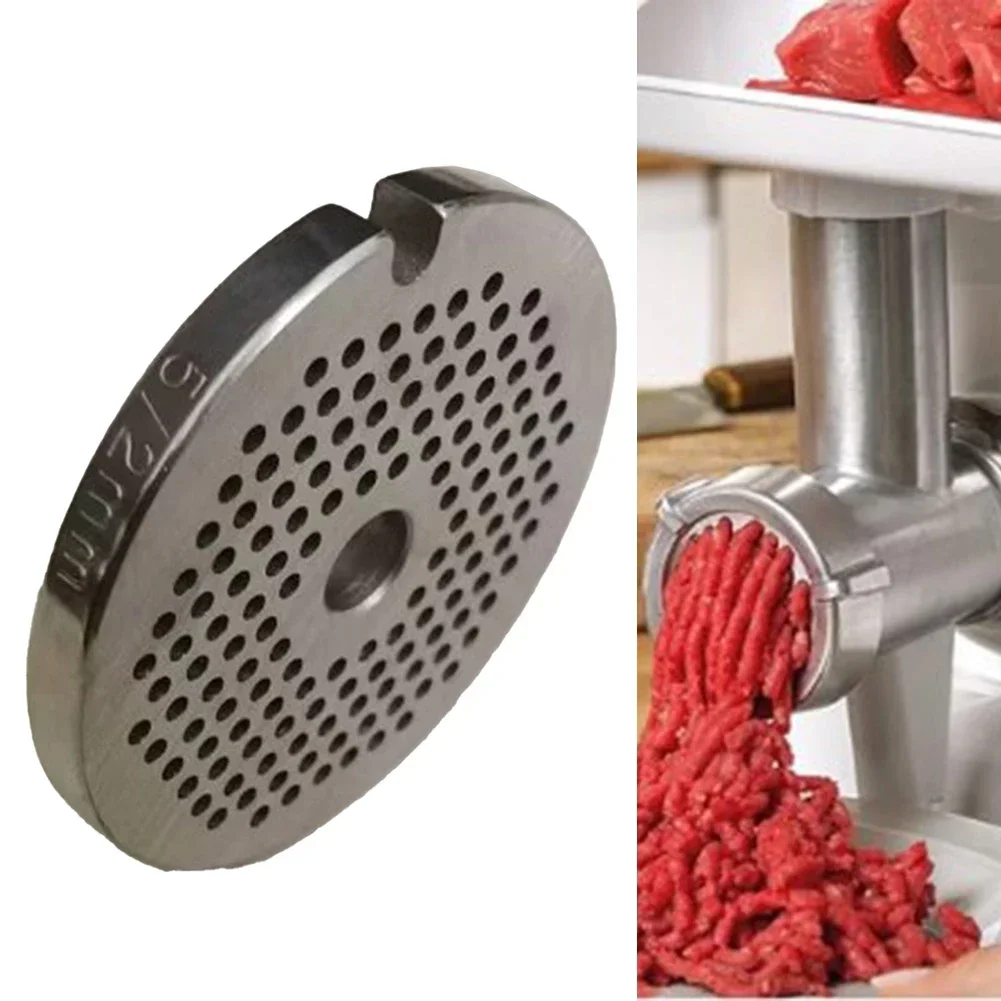 Practical Perforated Discs Food Preparation Meat Grinder Orifice Plate Grinder Plate Detachable Parts Food Safe