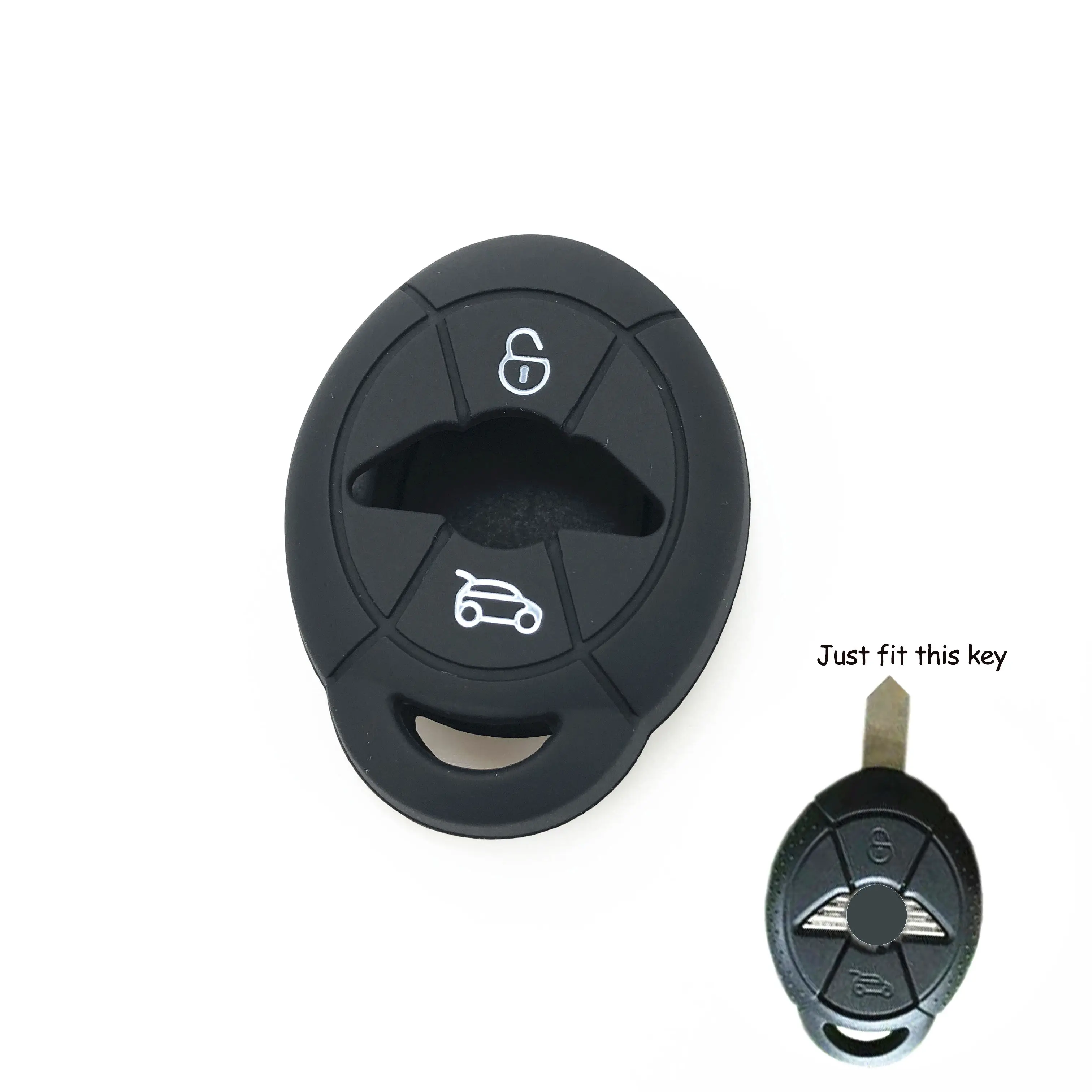 Silicone Car Key Cover Case For Mini One Cooper R50 R52 R53 R55 R56 R57 R58 R60 R61 PACEMAN COUNTRYMAN CLUBMAN COUPE ROADSTER