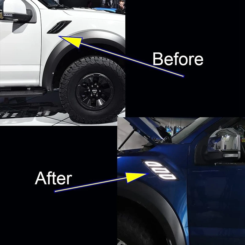 

Front Side Fender Light LED Daytime Running Light for Ford F150