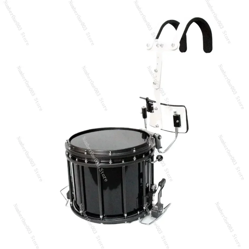 

High Grade Drums Handmade Snare Drum Professional Black Snare Marching Drum