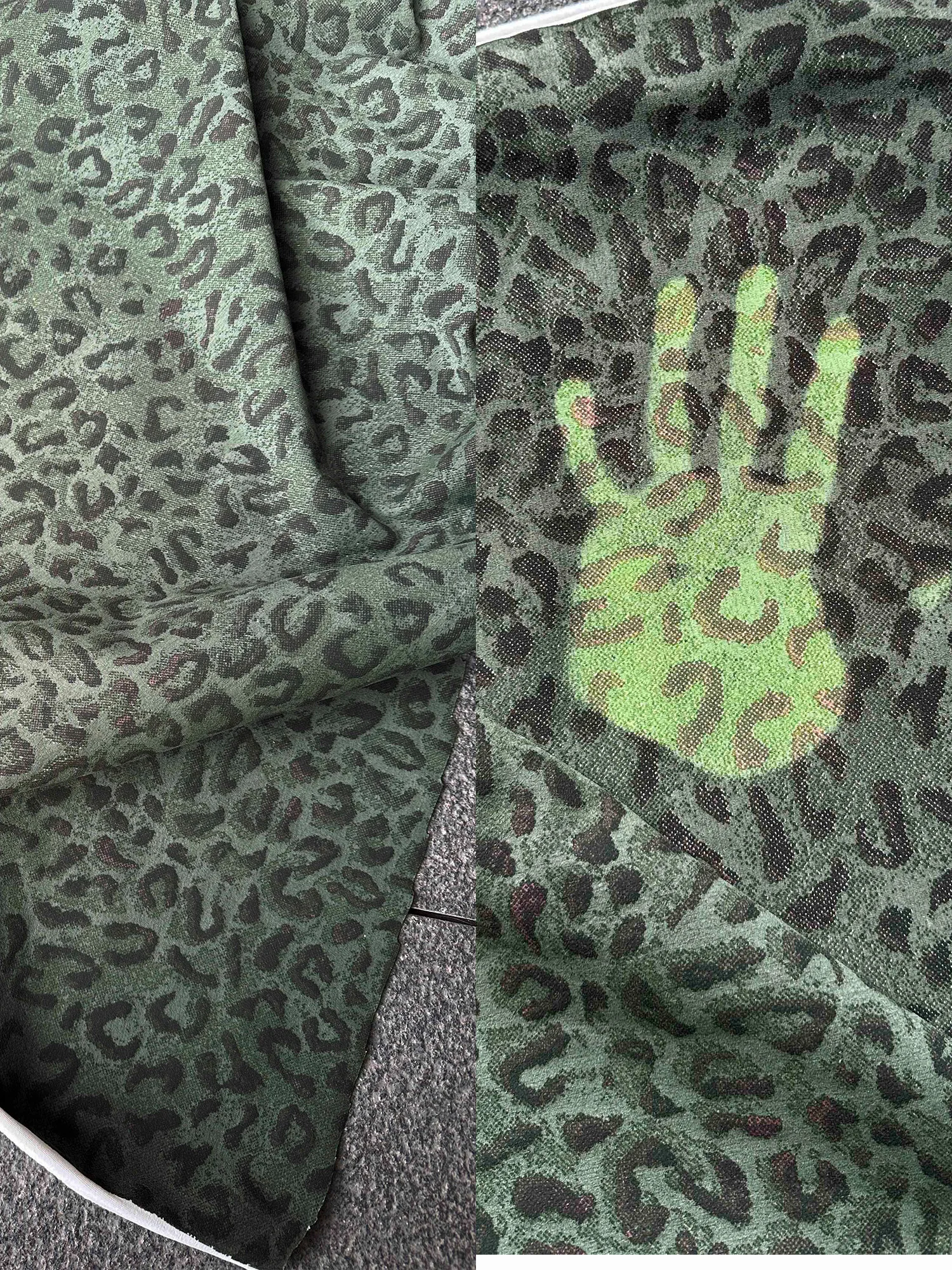 

New Sensory Color Changing Elastic Fabric Leopard Print een Experiment Material for DIY Hanrts And Profiona...