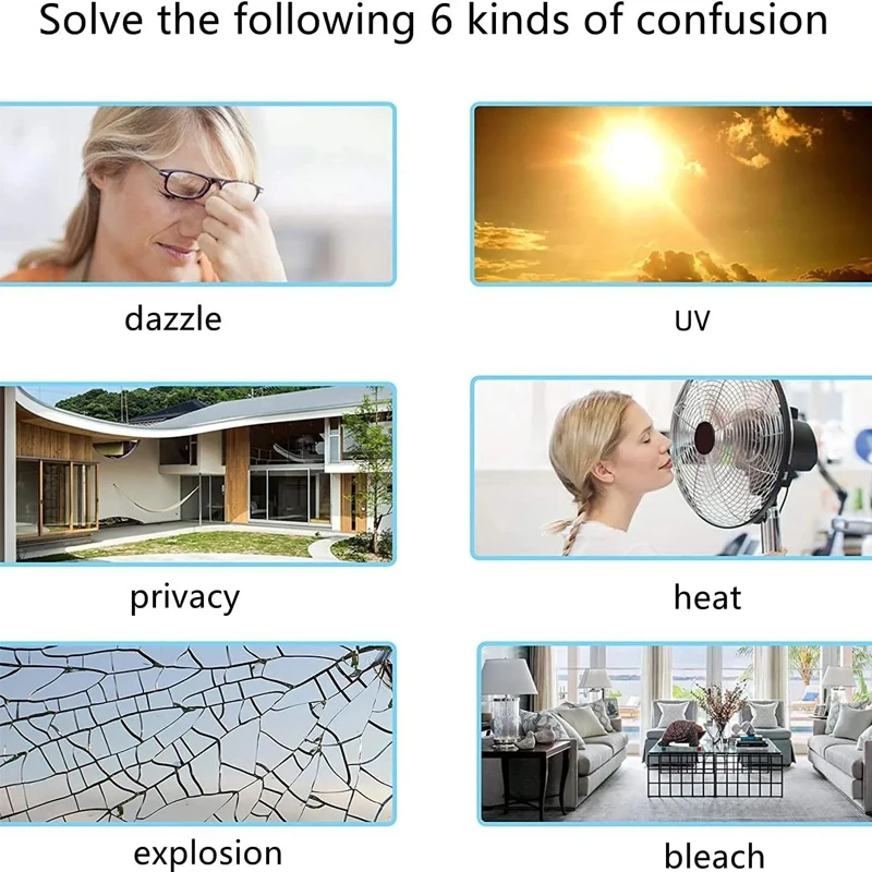 Home Glass Insulation Film Anti Peeping Privacy Protection Anti UV One-way Mirror Window Film Sticker Electrostatic Bonding