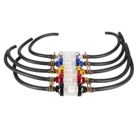 Universal 8mm Motorcycle Inner Fuel Filter Gasoline Filters + Petrol Fuel Line Hose + Clips Moto Scooter Dirt Bike ATV 2