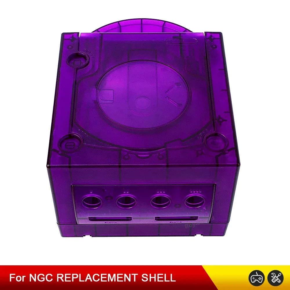 NEUE 6 CLORS Für Gamecube NGC Ersatz Shell Transparent Fall für Gamecube NGC GC Spielkonsole DOL-101/DOL-001 Dropshipping – Detail 24