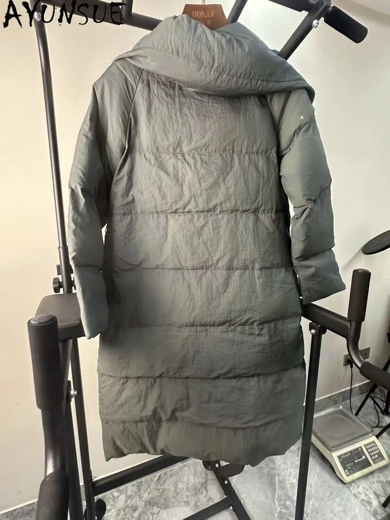 AYUNSUE Winter Jacket Women Clothes Mid-length Parkas Woman Cotton Coats Unique Coat Promotion Minor Flaws No Refund No Exchange