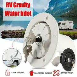 Fresh Water Filling Locking Inlet Hatch Filler Cap For Caravan Motorhome Camper