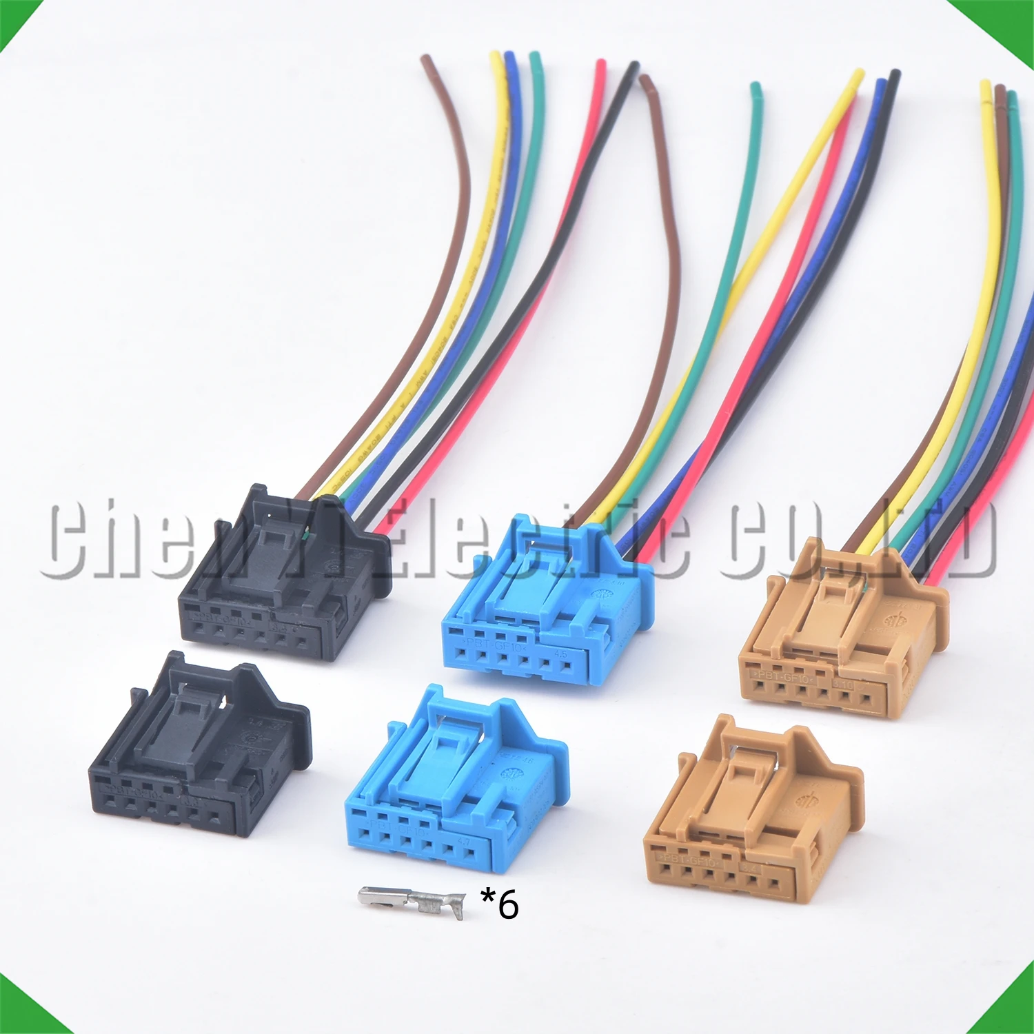 6 Pin Auto Sunroof Reading Light Rearview Mirror Switch Connector Plug 6Q0972706 1-969490-4 1-969489-4 6Q0972706A 1-969490-2