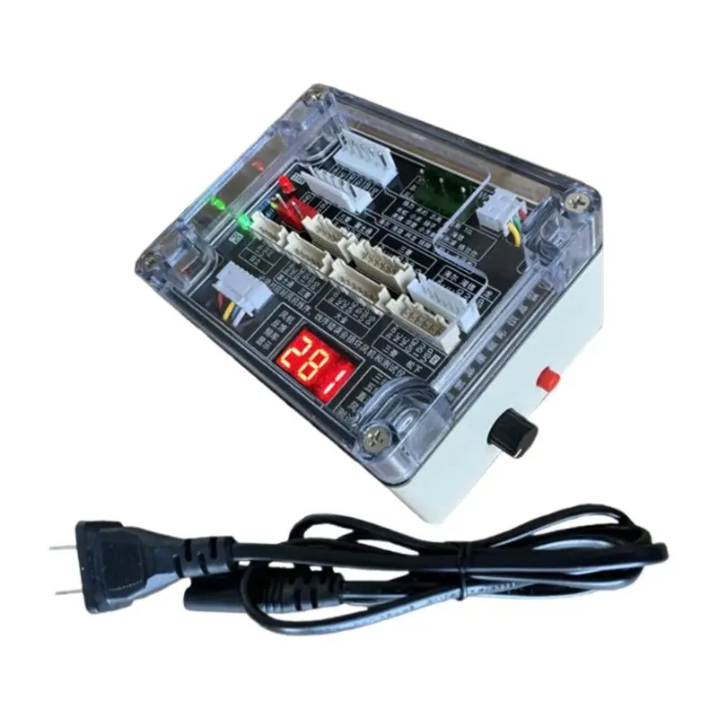Air Conditioner 3-Wire/5-Wire DC Fan Motor Tester – Short-Circuit Protection, Speed Adjustment for HVAC Motor Diagnostics Tool