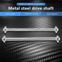 B05C-2Pcs Metal Steel Drive Shaft Dogbone M5367 For Remo Hobby Smax 1621 1625 1631 1635 1651 1655 1/16 RC Car Upgrade Parts