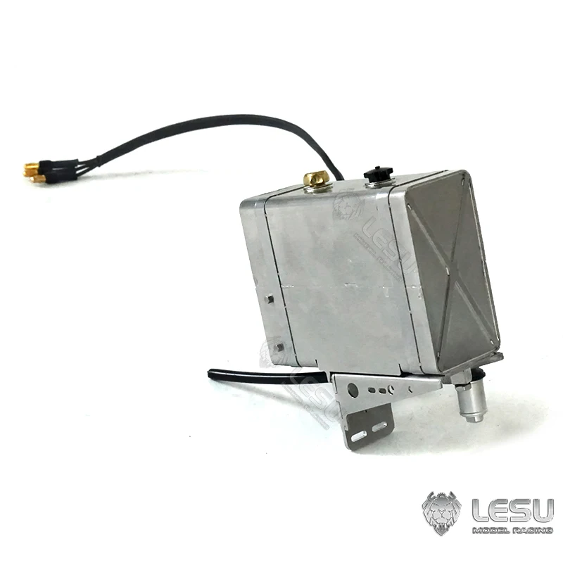 LESU Y-1522 1/14 Model Ciężarówki Zabawka Pompa Oleju Stal Nierdzewna Zintegrowany Zbiornik Paliwa Akcesoria Tuningowe do Ciężarówek Tamiya lub DIY