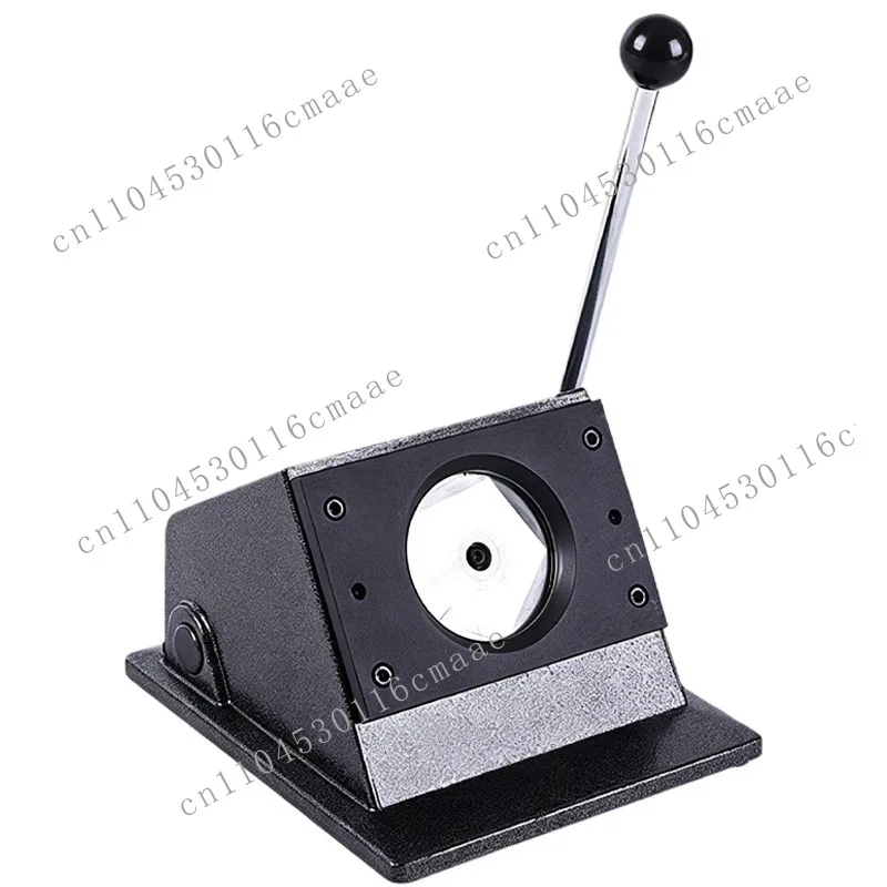 Cutting PVC material badge exclusive paper cutter desktop round cutting manual card cutting machine