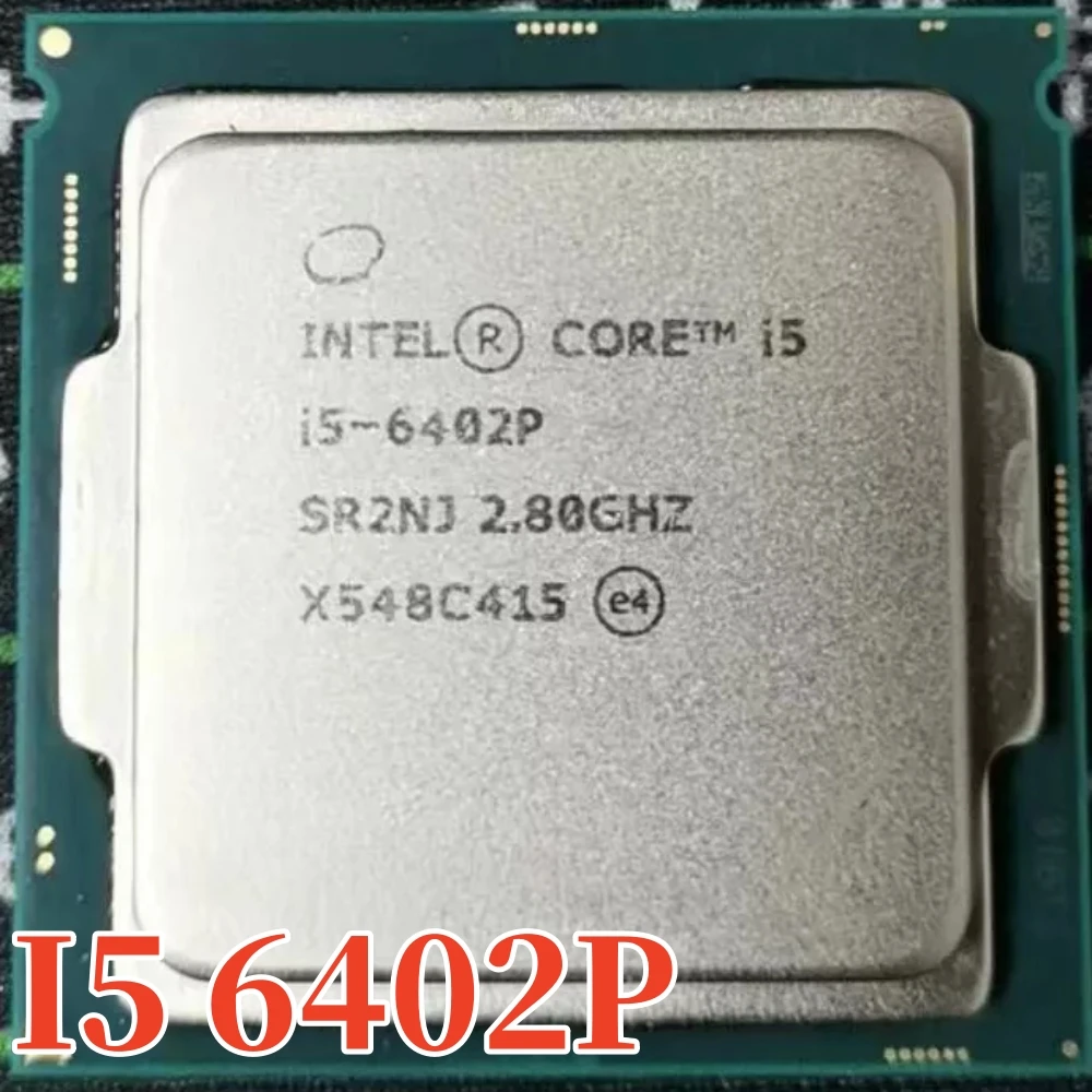 Original Intel Core processor i5 6402P Quad core 2.8GHz 6MB Cache i5-6402P LGA1151 CPU free shipping