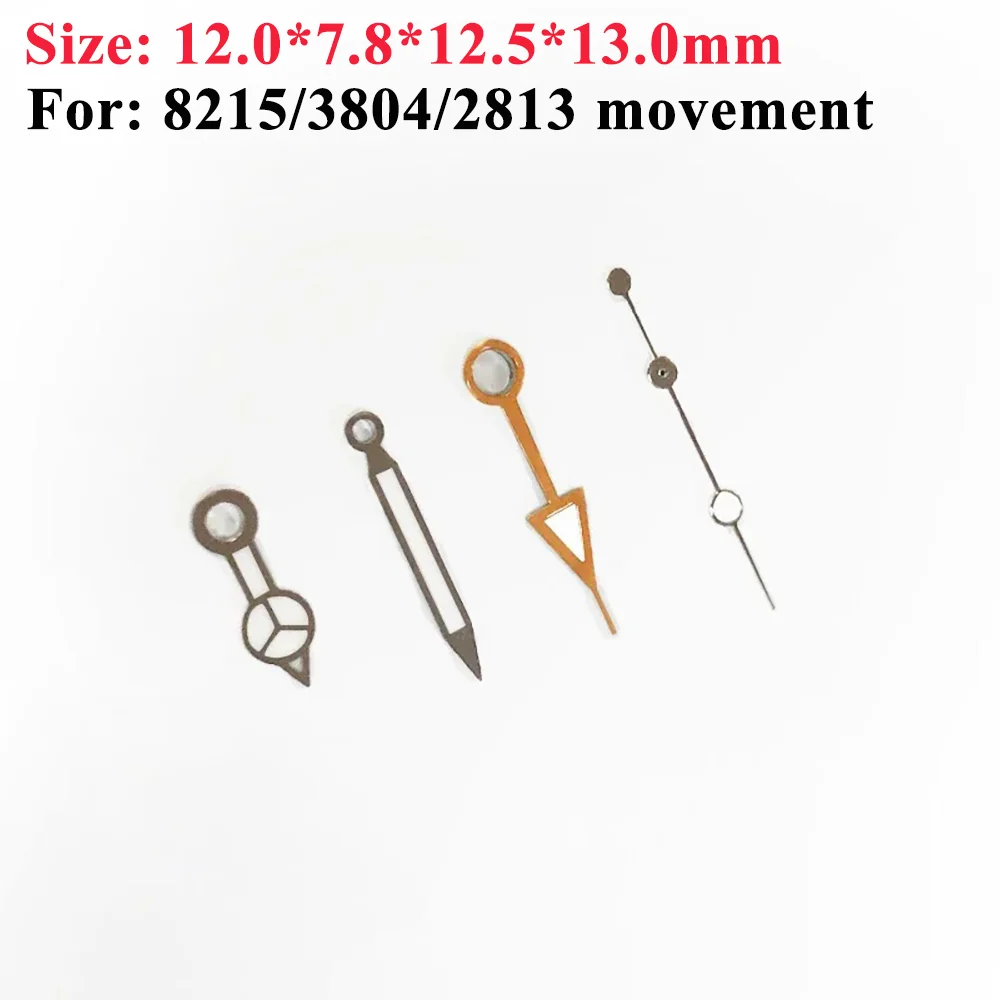 

Аксессуары для часов Стрелки с синей подсветкой Подходит для механизма 8215/3804/2813, минут часов и секунд, указатель GMT