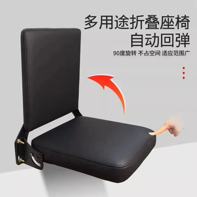 Folding Automatic Rebound Seat, Ambulance Rebound Chair, RV, Railway Station, Airport Aisle Folding Seat Modification