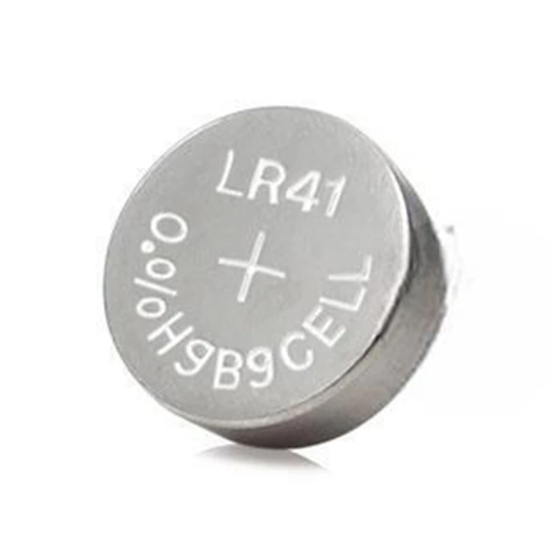 AG3 1.55V Button Cell Coin Lithium Batteries SR41 192 L736 384 SR41SW CX41 LR41 392 Long for Electronics Devices