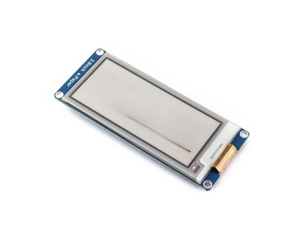For 296x128 2.9inch e-Paper Module B Three-Color E-lnk Display SPI for RPi