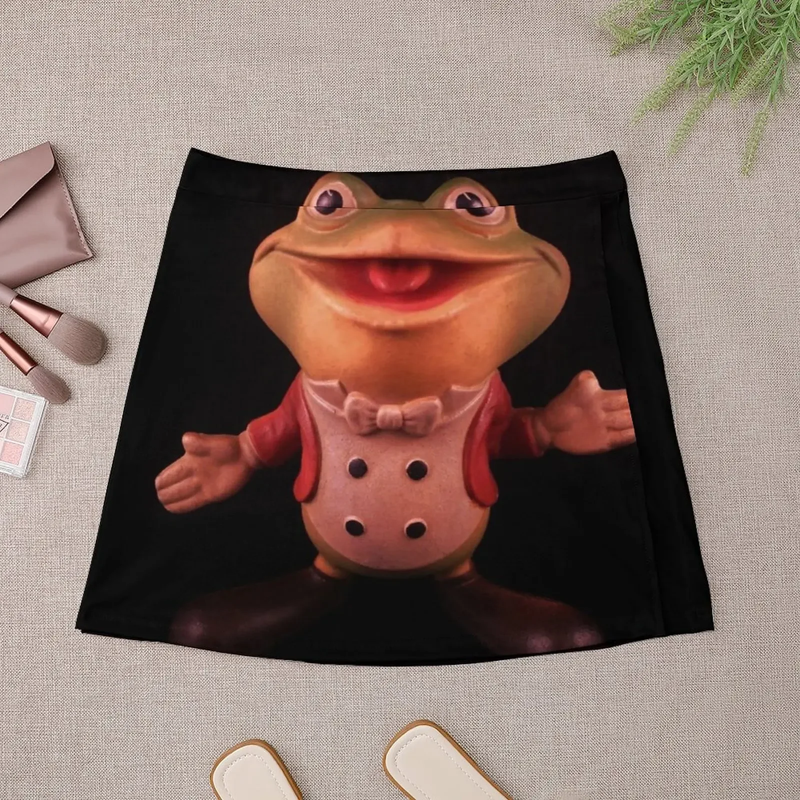 Plunk twanger ajaib Anda, Froggy! Rok Mini Rok Mini Mikro Pakaian Kawaii Ekstrim Gaya Korea