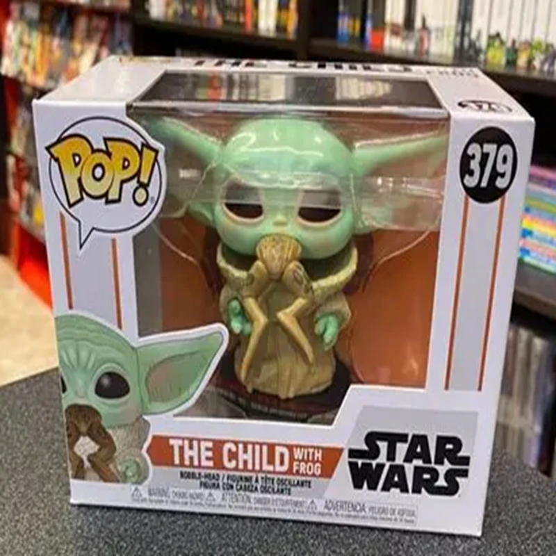 Figura Funko Pop de Star Wars: Yoda Bebé, EL NIÑO # 368 # 370 #   378 # 379 # Colección de 398 juguetes para niños, regalos de cumpleaños