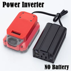 110V Power Battery Inverter For Craftsman 20V Lithium with Switch and USB Transformer Inverter Power Tool（NO Battery）