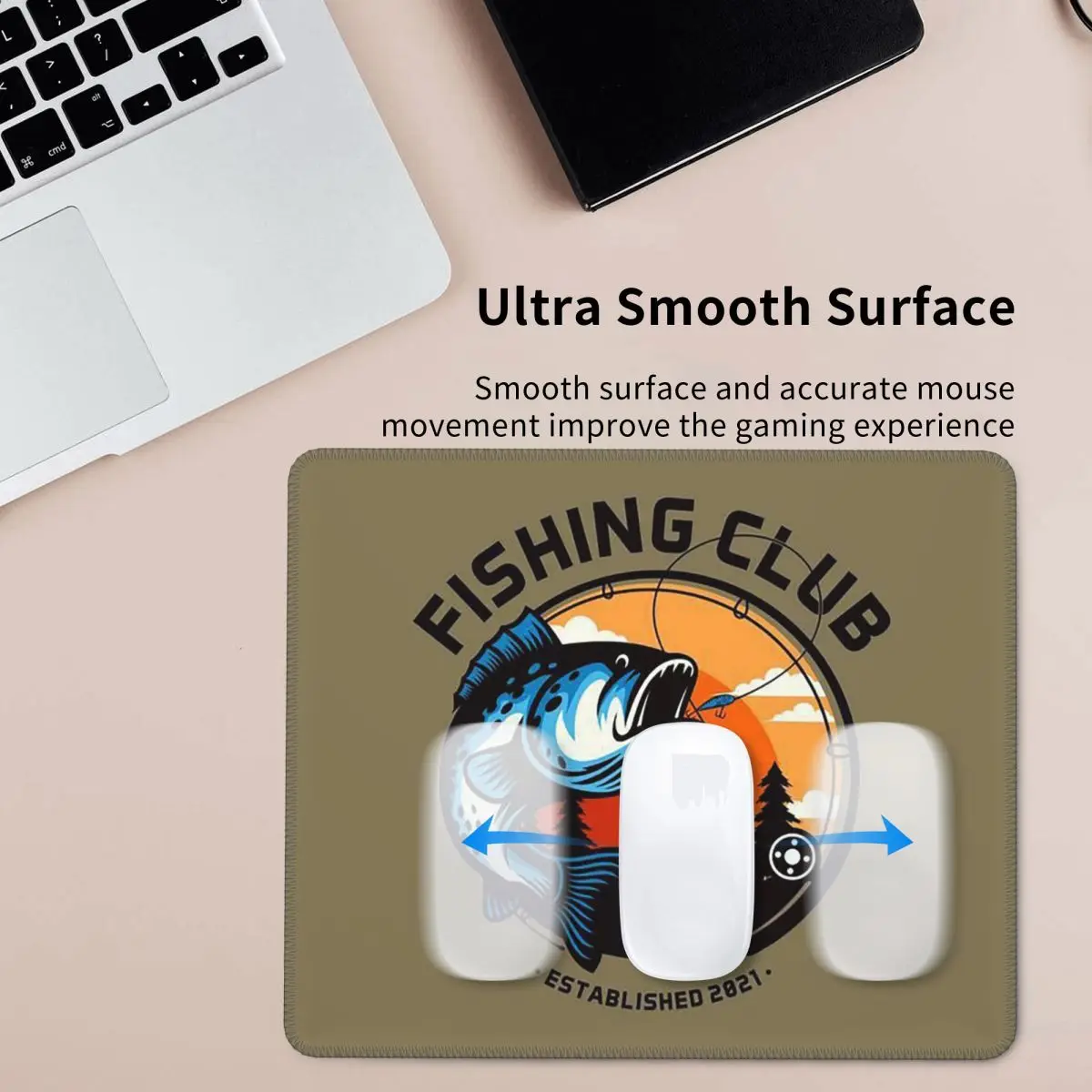 Korda Fishing Logo Mouse Pad Computer Keyboard Mouse Mat Gaming PC Desk Mat Office Table Mats