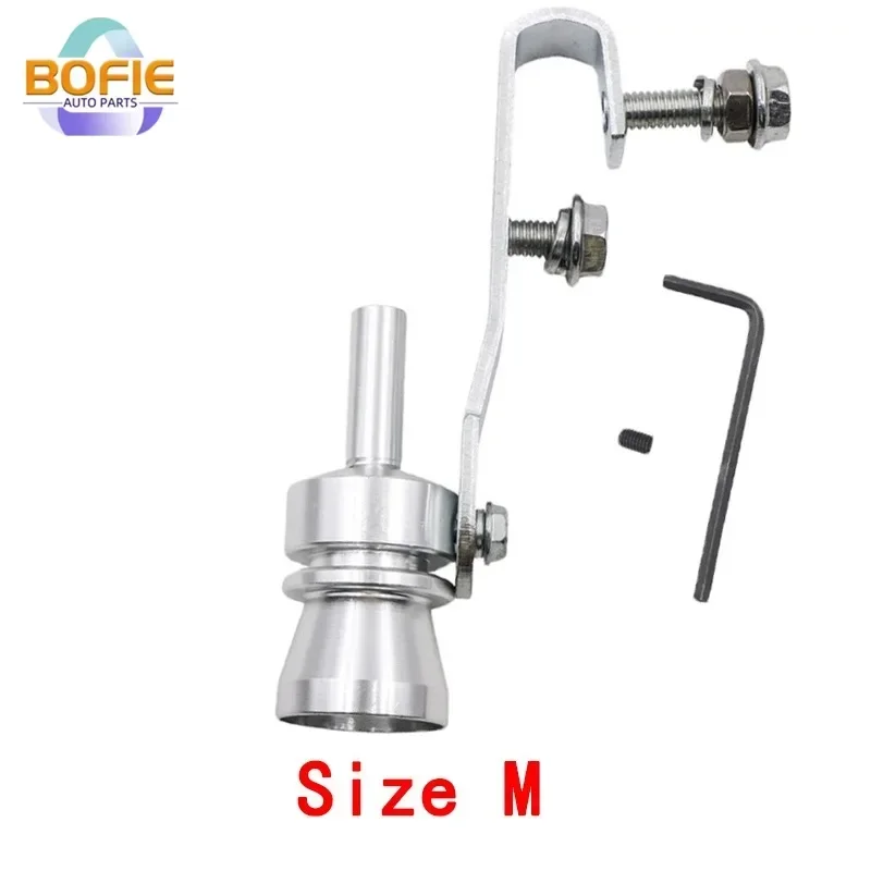 S/M/L/XL size Exhaust pipe sounder made of aluminum alloy motorcycle accessories car modification sound imitator turbine whistle