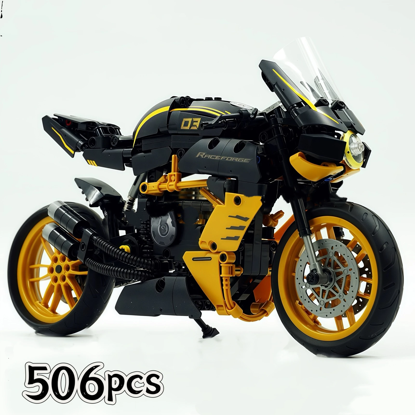 

2025 Hot Selling Augusta Motorcycle Building Blocks Home Décor Items for Men, Women, and Children; Elegant Birthday Gifts