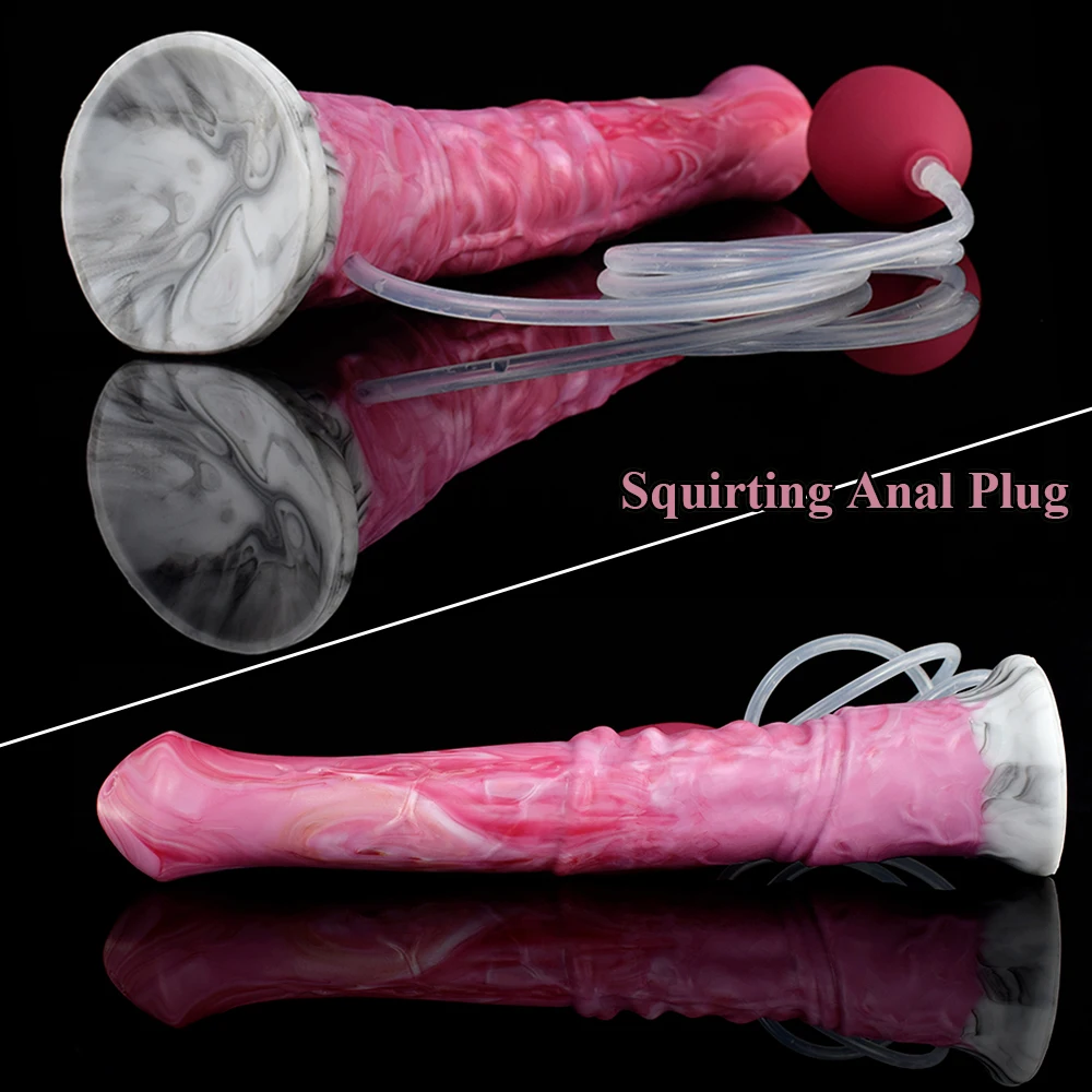 YOCY رذاذ الماء طويل الحصان دسار مع مصاصة القذف الحيوان القضيب التدفق الشرج ألعاب جنسية للنساء الكبار الاستمناء