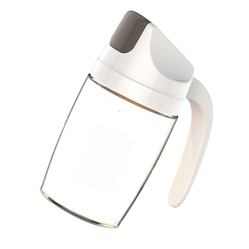 Auto Opening And Closing Oil Bottle Leak-proof Glass Oil Pot