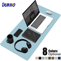 Large Size Desk Mat Waterproof Mouse Pad PU Leather Suede Office Desk Protector Gaming Mousepad PC Accessories