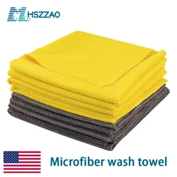 Extra Soft Car Wash Waxed crystal Microfiber Towel Car Cleaning Drying Cloth Car Care Cloth Detailing Car WashTowel Never Scrat
