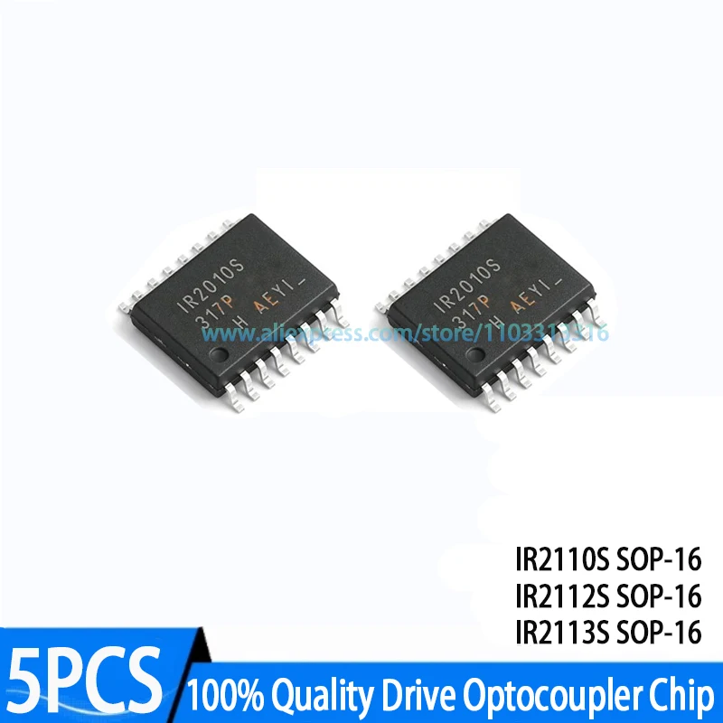 (5 pieces) New IR2010S IR2110S IR2112S IR2113S IR2010STRPBF IR2110STRPBF IR2112STRPBF IR2113STRPBF SOP-16 Original chip