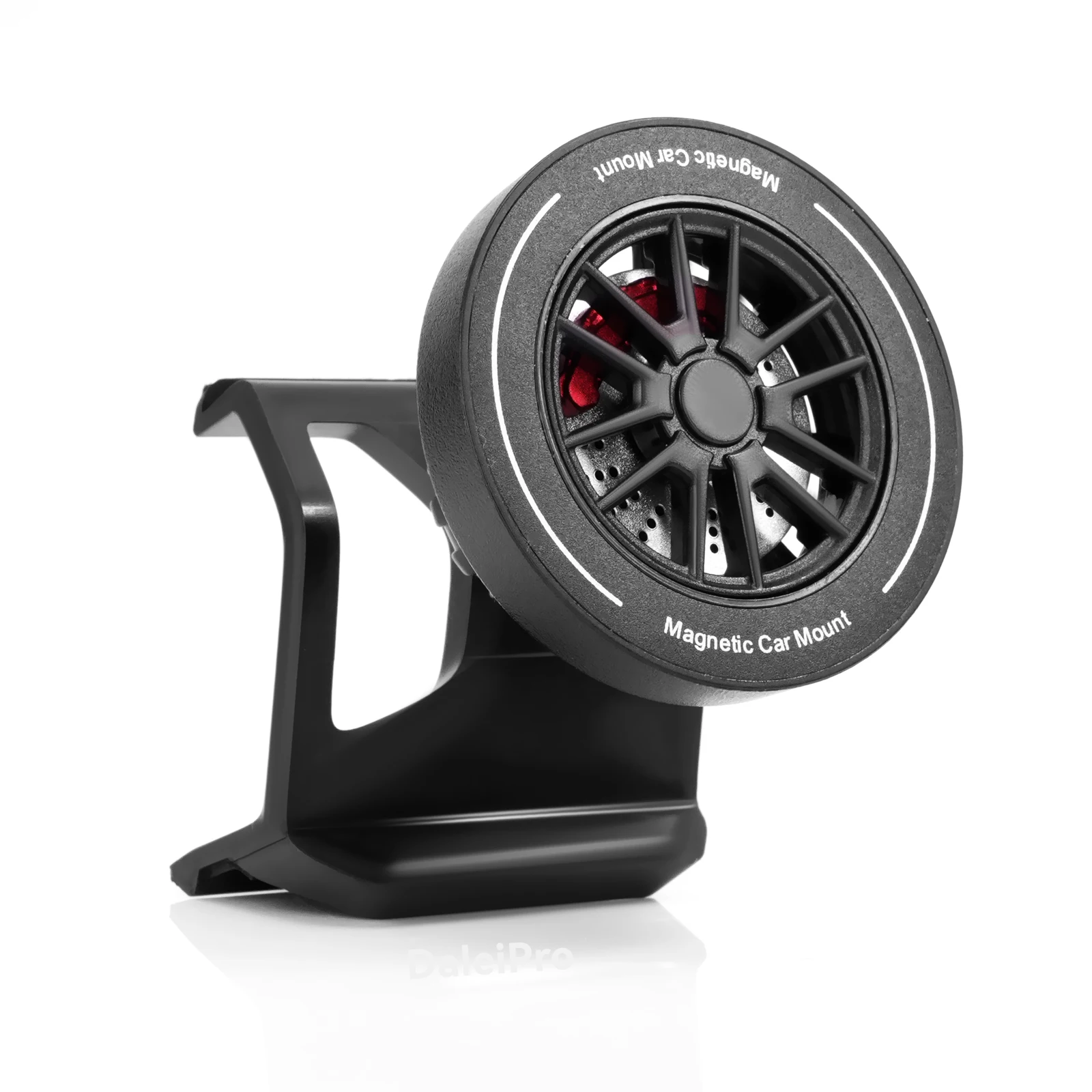 Maßgefertigte Magnetische Handyhalterung mit Luftstromkühlung für VW Golf 8 MK8 2021 2022 2023-2026, 360° Drehbar ° Schwenkbarer Halterungssockel – Detail 6