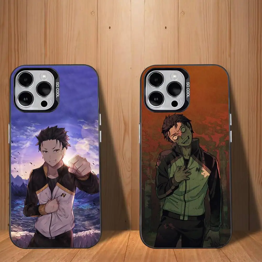 

R-Re0 Natsuki-S Subaru Phone Case For iPhone 17,16,15,14,13,12,11,Mini,Pro,SE,MAX White Matte Shockproof Cover