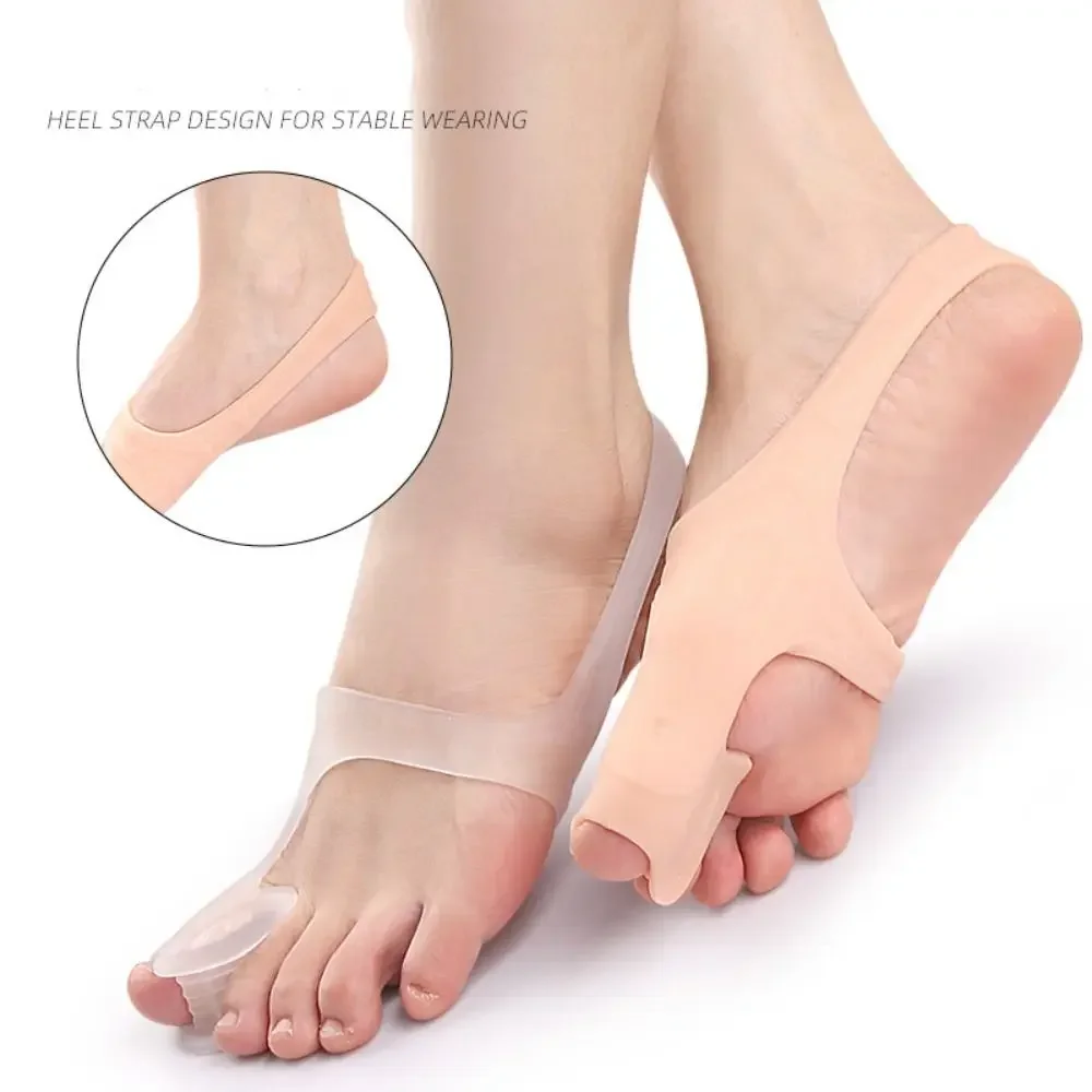 Nieuwe SEBS Tenen Separator Transparant Naakt Zachte Tenen Buitenapparaat Voetverzorging Gereedschap Bot Ectropion