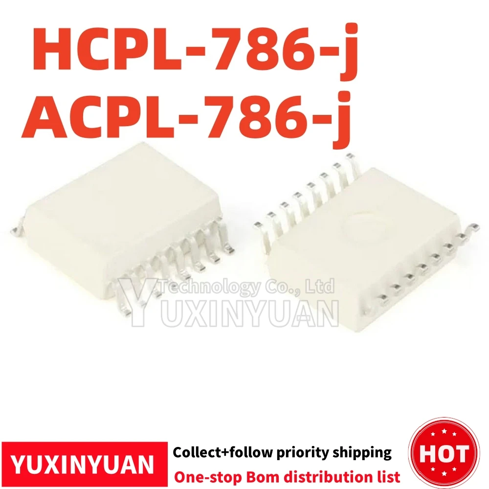 

10PCS/Lot 100%New and Original HCPL-786-j A786J light coupling SOP-16 ACPL-786-j chips in stock 100%Test IN STOCK YUXINYUAN