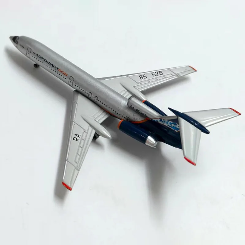 دييكاست 1:500 مقياس سبيكة الروسية TU-154B-2 نموذج طائرة الكلاسيكية الانتهاء ثابت جمع هدية مزخرفة العرض