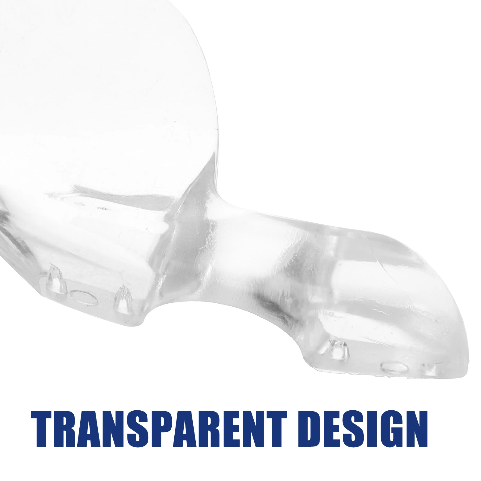 

Clear Acrylic Violin Chin Rest Pad 4/4 Size Comfortable Durable Transparent Design Practical Replacement Accessory For Shoulder