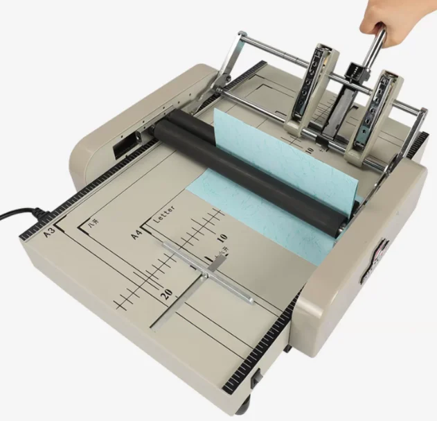 A3 A4 Size Exercise Book Booklet Maker Making Machine Notebook Binding Machine