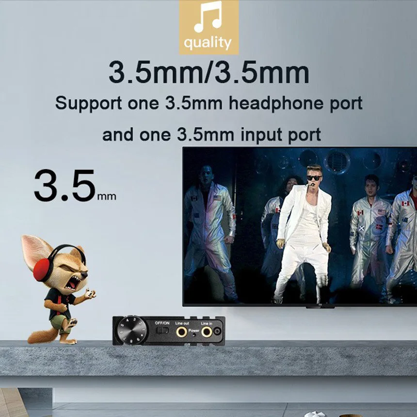 HIFI headphone amplifier Portable Hifi Earphone Amp With Bass Volume Control For MP3/MP4/Phones/Digital Player Durable
