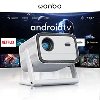 Wanbo Vali 1 Projector 1080P 900ansi Bright Proyector Android TV11.0 Beamer Video Theater Projetor Wide-angle Rotating Gimbal