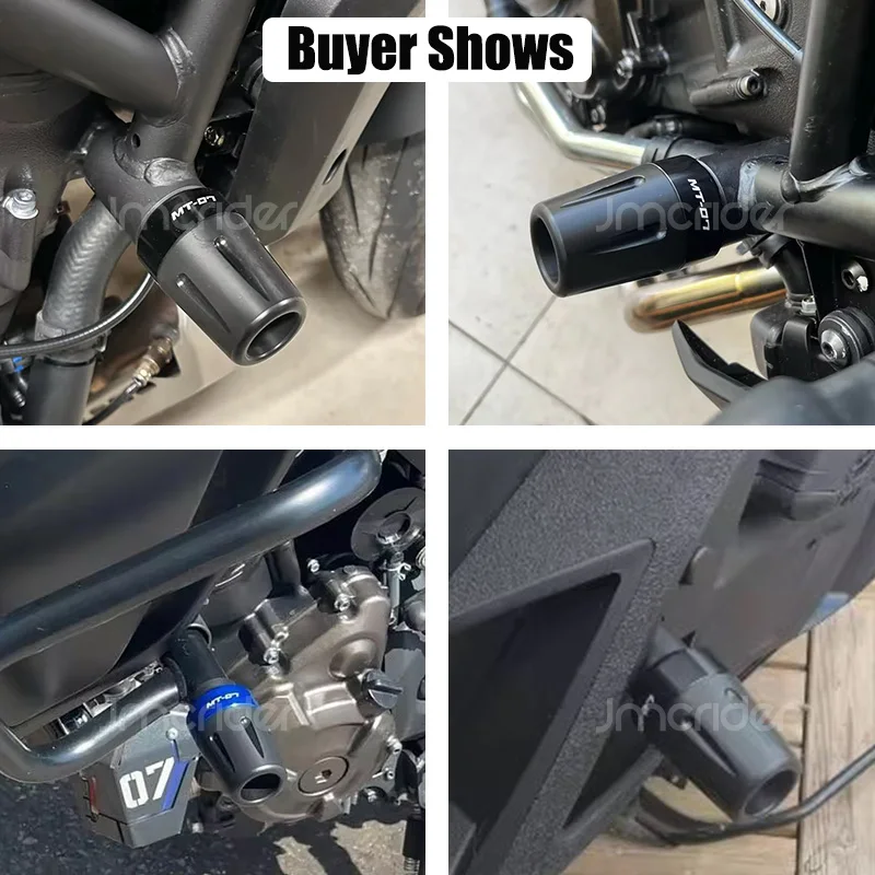 For YAMAHA MT07 MT-07 Frame Sliders Crash Protector FZ07 Tracer 700/7/GT Motorcycle Accessories Falling Protection Engine Pad