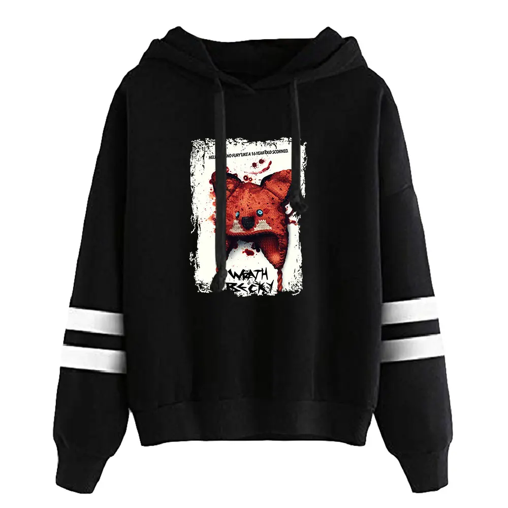 Sudadera con capucha de manga larga para hombre y mujer, suéter unisex con estampado de horror de THE WRATH OF Hannah, estilo hip hop