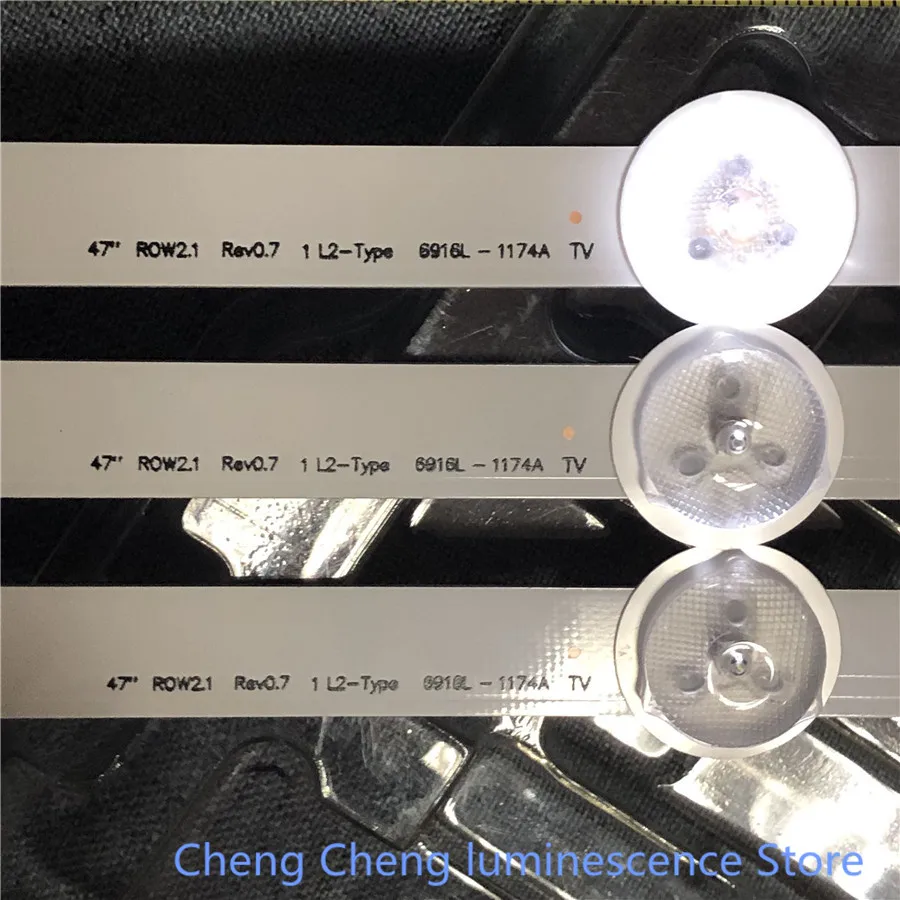 LED backlight strip for LG 47LN 47LA620S 47LN5400 6916L-1174A 6916L-1175A 6916L-1176A 6916L-1177A 100%NEW