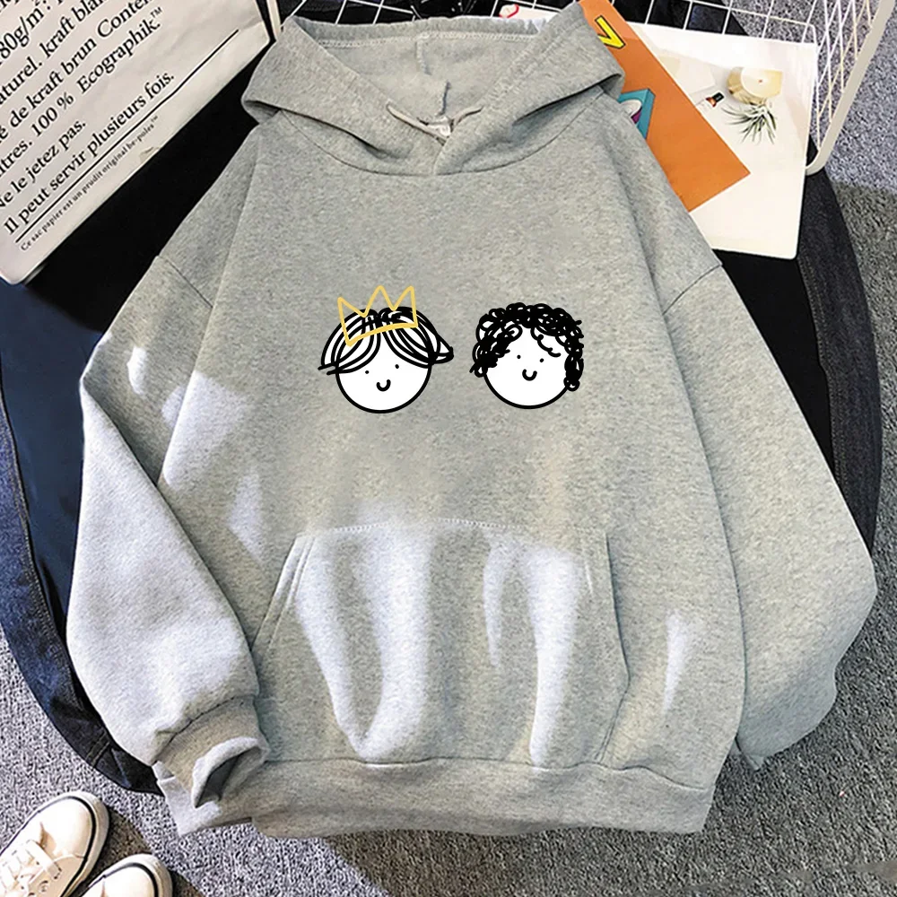 Young Royalss Anime Hoodies Aesthetic Clothes Men Women Spring and Autumn Sweatshirts Kawaii Harajuku Long Sleeve Couples Tops