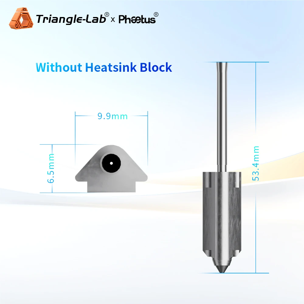 فوهة كربيد السيليكون Trianglelab Phaetus مناسبة تمامًا لفوهة Flashforge AD5X ترقية مزاج الطباعة 300 ℃ #6