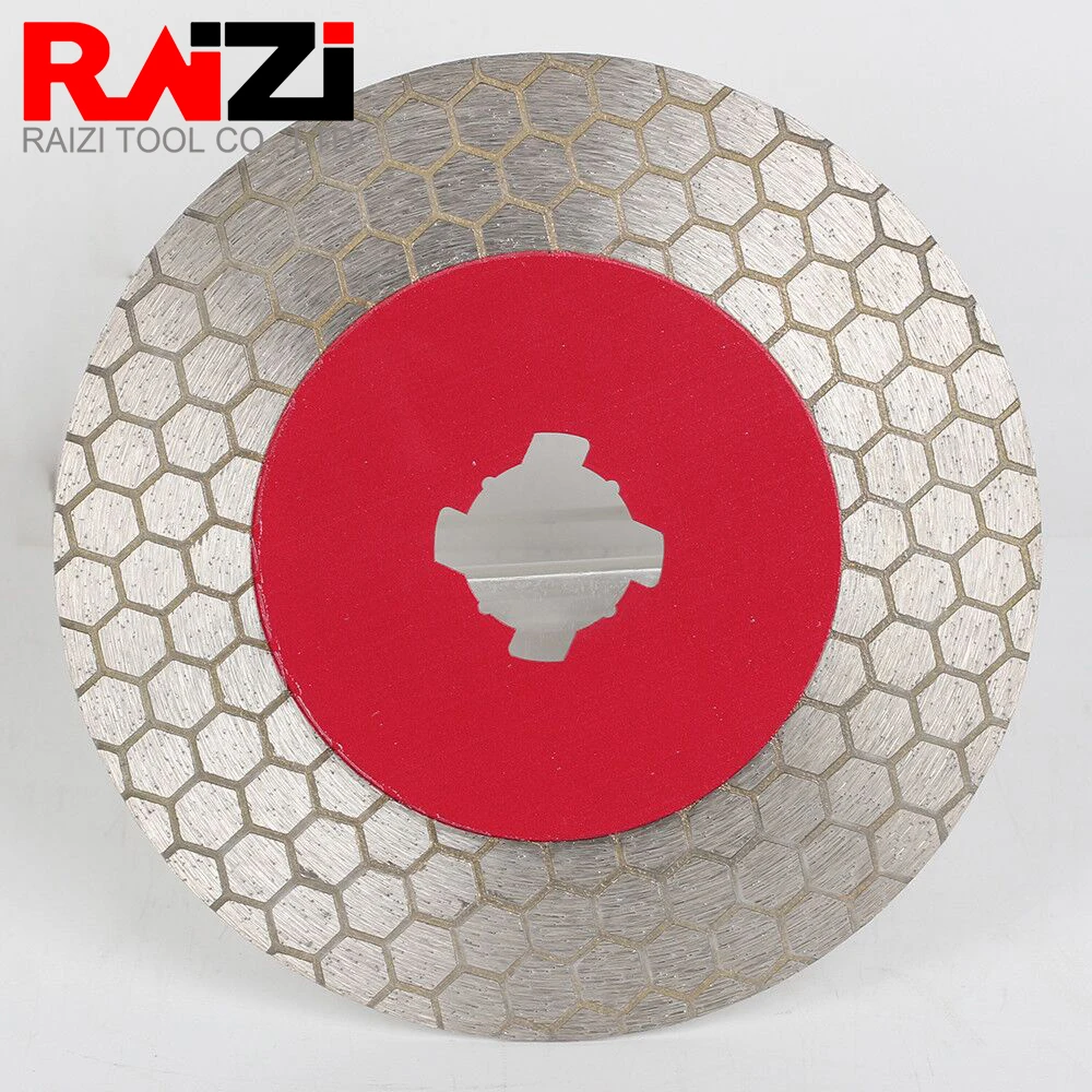 Raizi 125มม./5นิ้ว XLOCK ตัดเพชรสำหรับกระเบื้องเซรามิคตัดและบดเพชร XLOCK กระเบื้องใบเลื่อยใบมีด