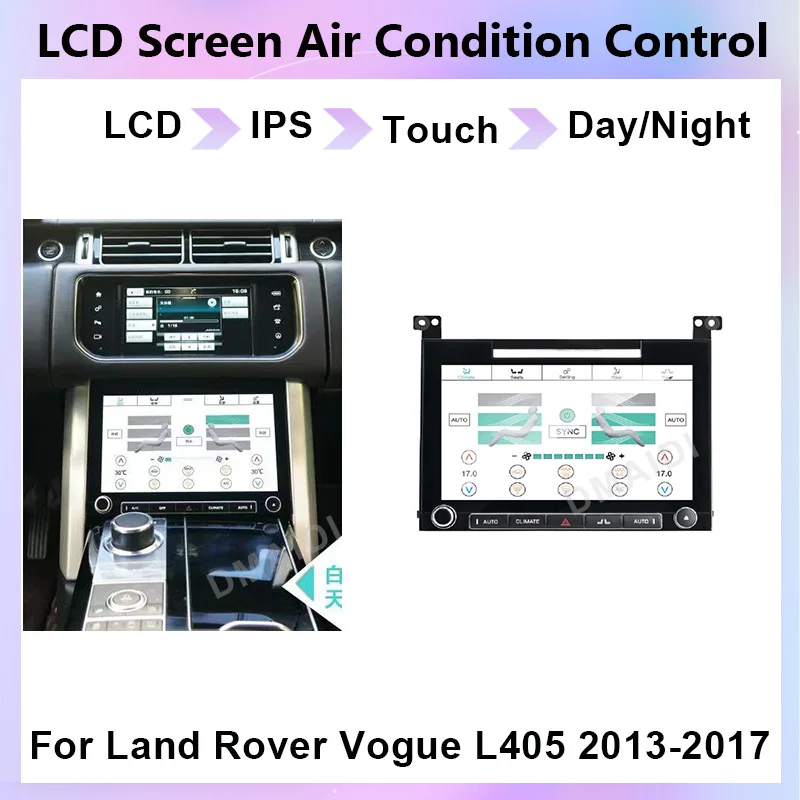 

LCD Climate Control Board Air Conditioning AC Panel Display Screen For Land Rover Range Rover Vogue L405 2013 2014-2017