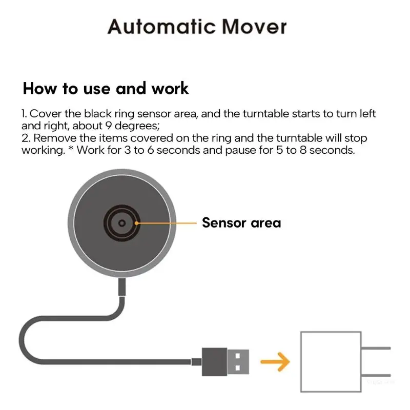 USB Mouse Mover Jiggler Automatic Mouse Mover Quiet Computer Awake Mouse Wiggler Dropship