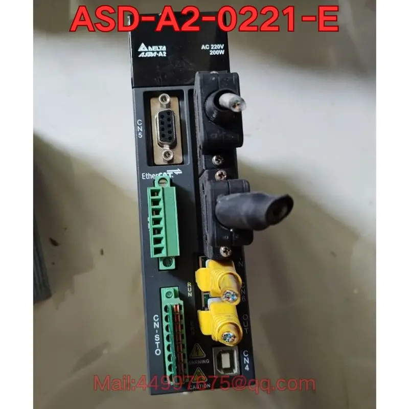 

Second-hand ASD-A2-0221-E servo drive function test is normal The latest price in 2026