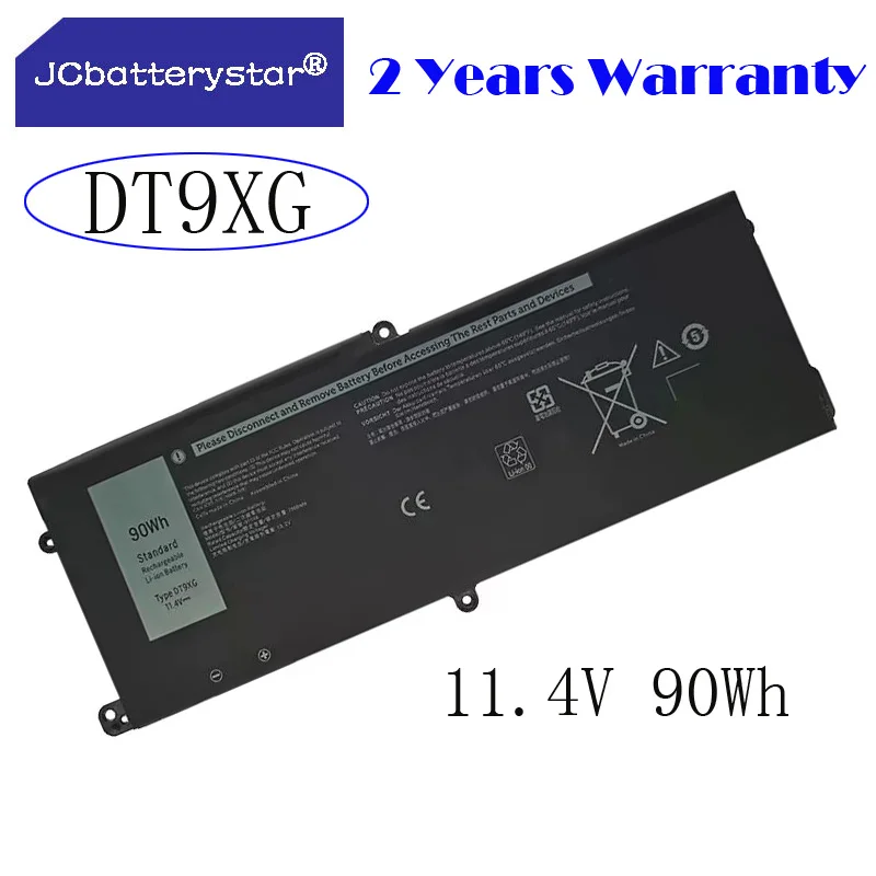 

JC new DT9XG Battery for DELL Alienware Area-51m R1 R2 ALWA51M-1766PB D1748DW D1746B D1766B D1741DB D1969PW P38E 0KJYFY 07PWX